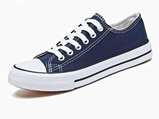 Classic Blue Canvas Sneaker